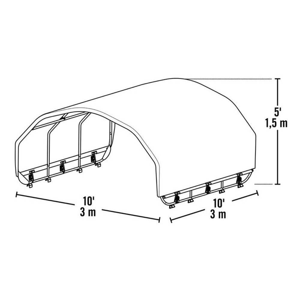 ShelterLogic Corral Shelter
