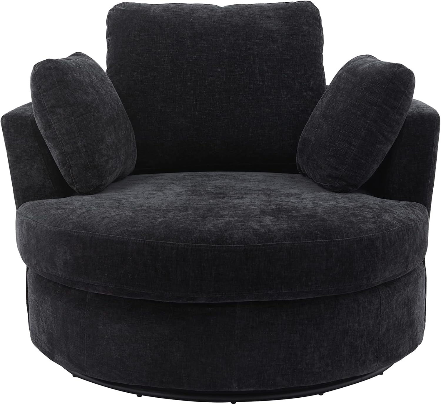 Swivel Barrel Chair for Living Room