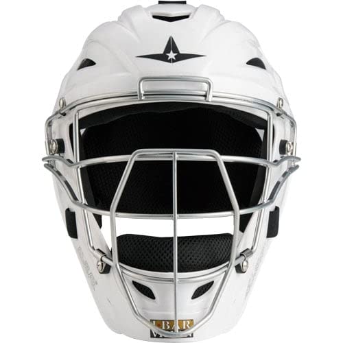 All-Star Catcher’s Gear Kit – Includes Helmet, Chest Protector & Leg Guards – Lightweight, Durable Baseball Protective Set, Meets NOCSAE