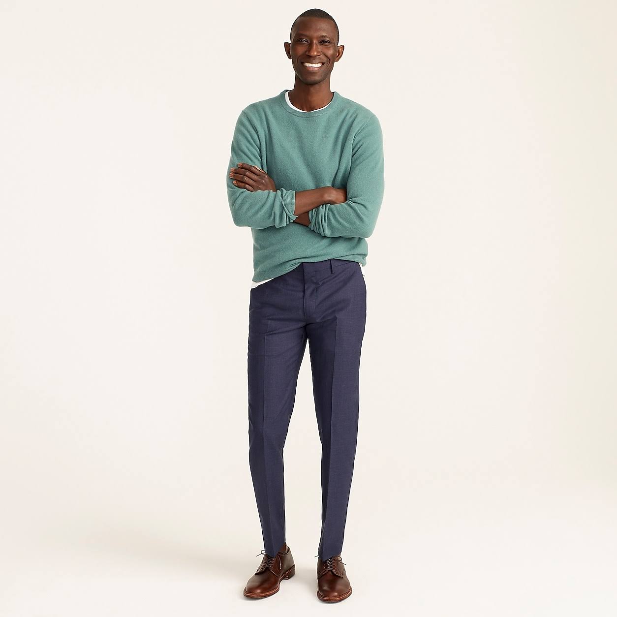 J.Crew Mens Ludlow Slim-Fit Suit Pant in Italian Wool (Size 32x32)