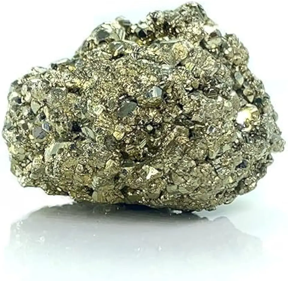 17.25 Ratti 16.50 Crt Natural Pyrite Crystal Stone For Men And Women, Loose Gemstone, Pyrite - Kansas Nuitrition - HNZSDS
