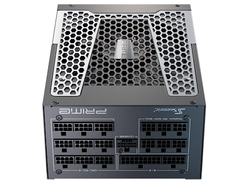 Seasonic Prime TX-1600 | 1600W |80+ Titanium| ATX 3.0 & PCIe 5.0 Ready | Full Modular | ATX Form Factor | Premium Japanese Capacitor | Nvidia RTX