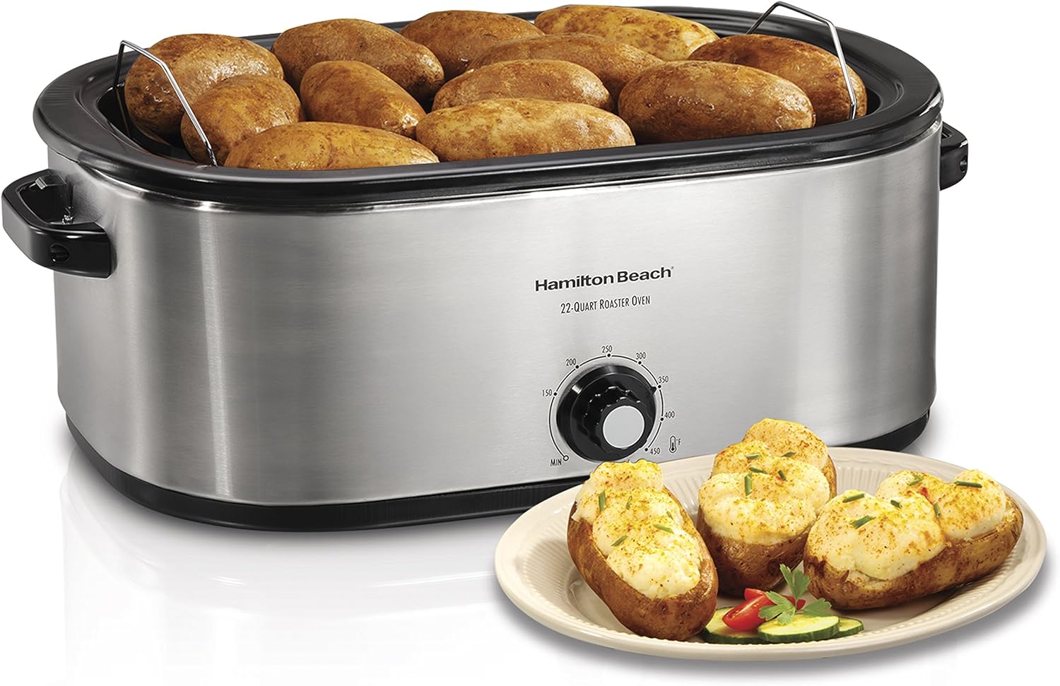 Hamilton Beach 28 Lb Turkey Roaster 22 Quart Oven