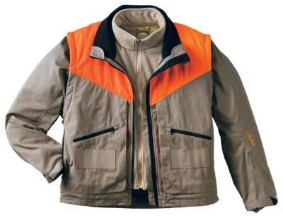Cabela&s 8-in-1 Upland Coat for Men - Blaze/Tan - L