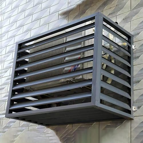 Outdoor Air Conditioner Cover For Outside Units, Aluminum All Weather Protective Cover