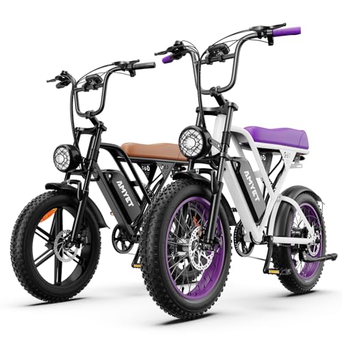 V9-G60 Peak 1500W Ebike, 48V 20Ah(960WH) Removable Battery, 72Miles &32MPH,20" Fat Tire Dirt Bike,7 Speed Gears,Dual Shock Absorber