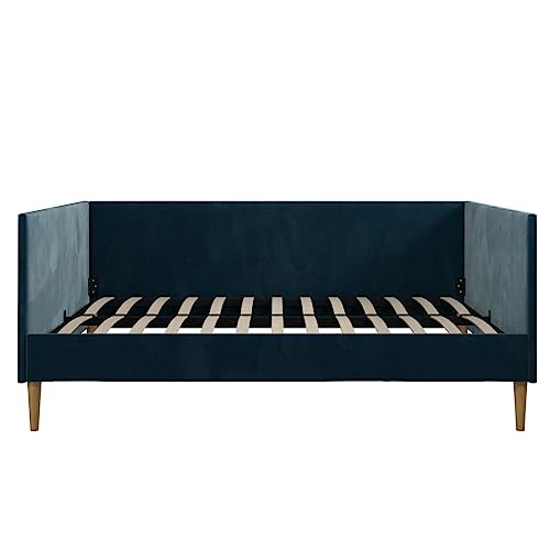 DHP Franklin Upholstered Daybed, Twin, Green Velvet