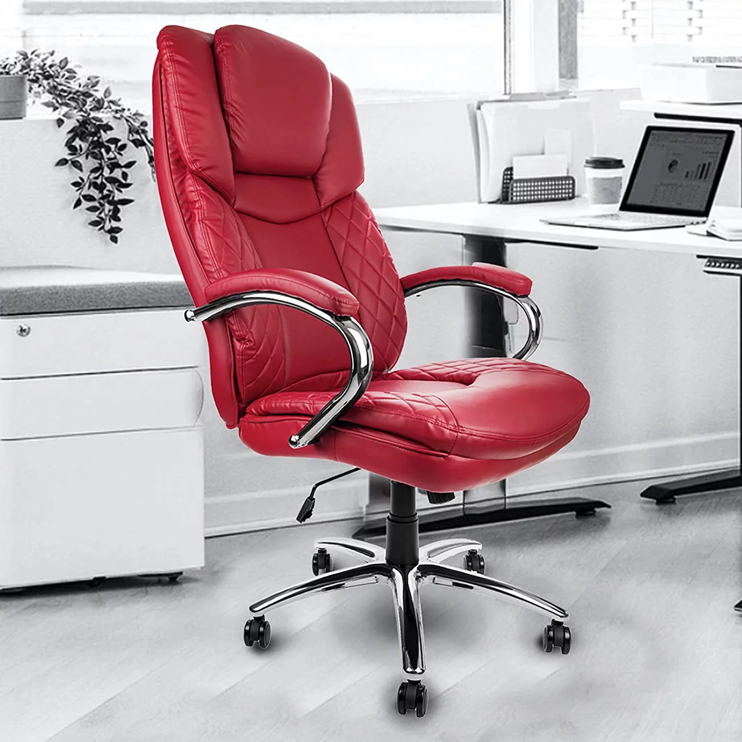 US Office Elements Big and Tall Executive Office Chair for Heavy People