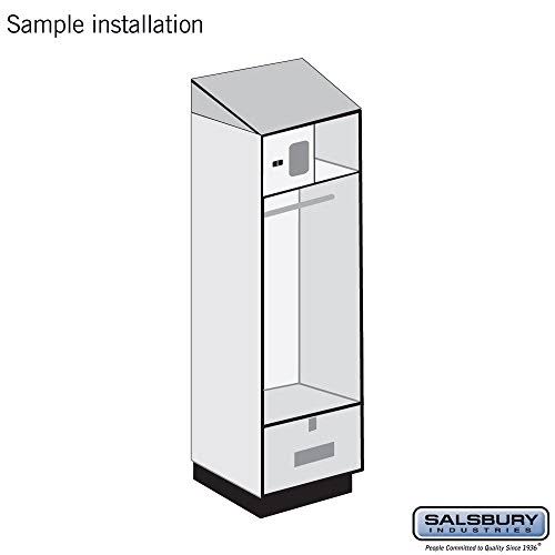 Salsbury Industries Sloping Hood, Gray