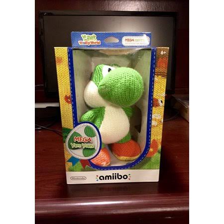 Mega Yarn Yoshi Amiibo - American Version