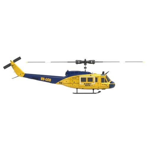 RC ERA C032 UH-1 Huey RC Helicopter with 3D Inverted Flight & 6-Axis Gyro Stabilization