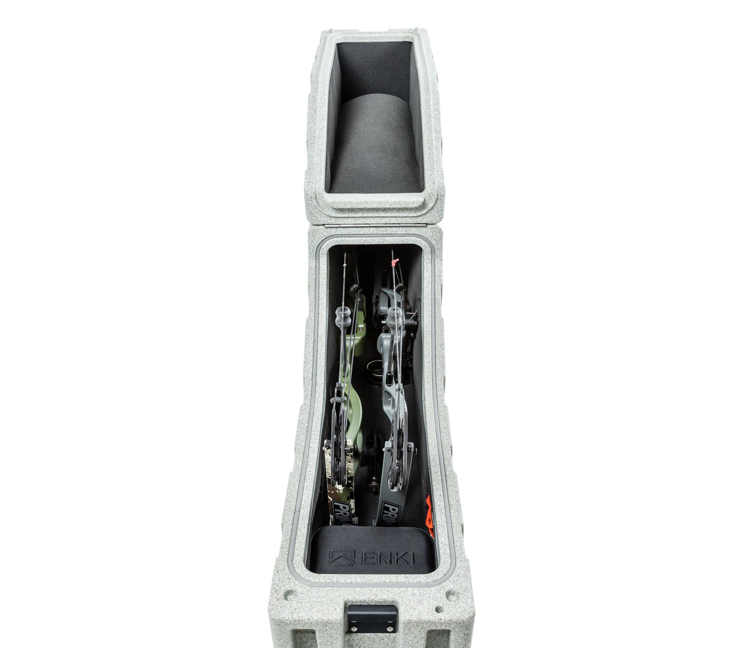 Enki AMG Roto-Molded 2-Bow Case-Black