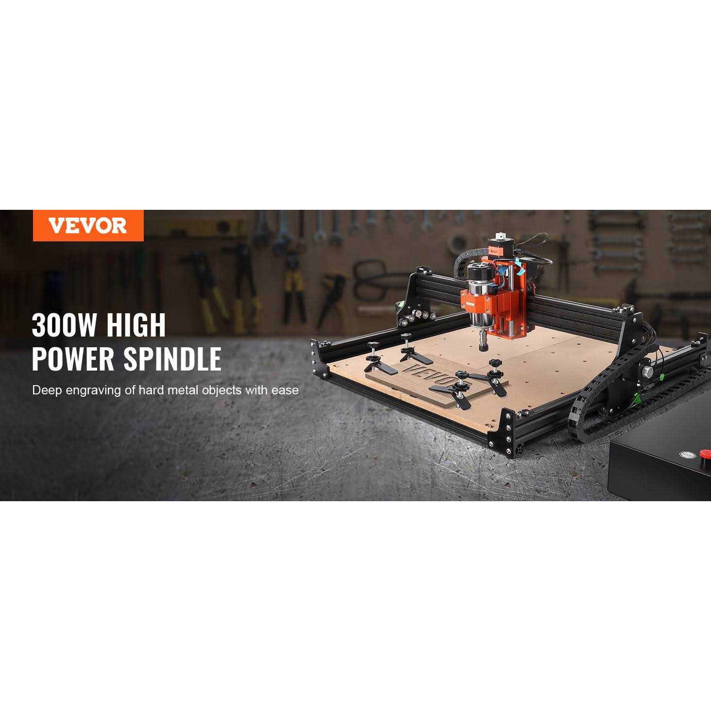 VEVOR CNC Router Machine 300W 3 Axis GRBL Control Wood Engraving Carving Milling Machine Kit - Shop Hardware Tools Online Store