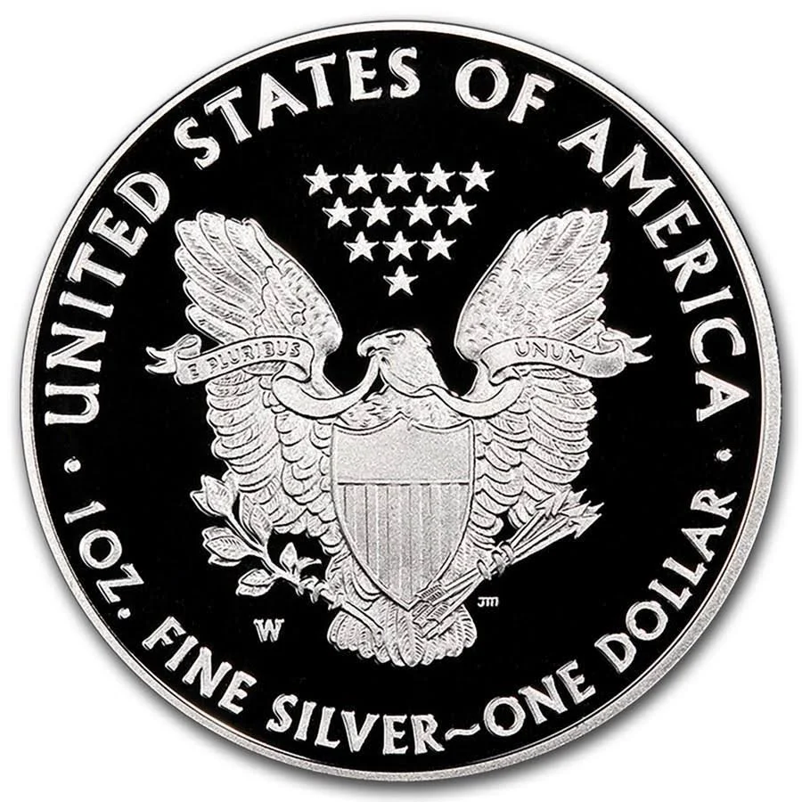 2016-W 1 oz Proof Silver American Eagle (w/ Box u0026 COA) by American Heritage Bullion