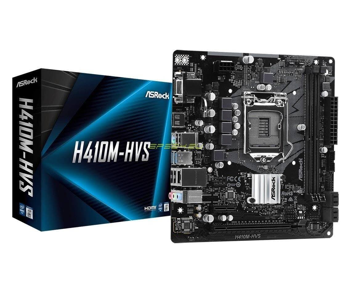 ASRock H410M-HVS LGA 1200 Micro ATX Intel H410