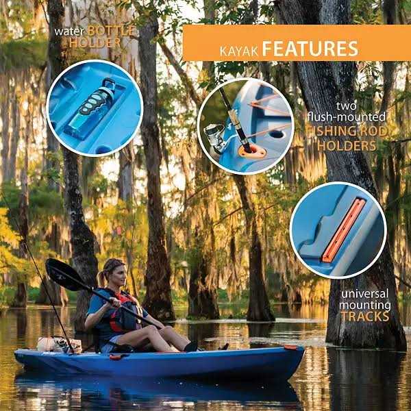 Lifetime Teton Angler Kayak - Sports Supplies Online Store