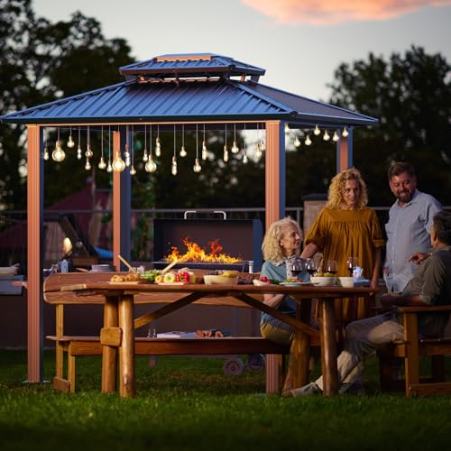 Hoteel 6x8ft Hardtop Grill Gazebo