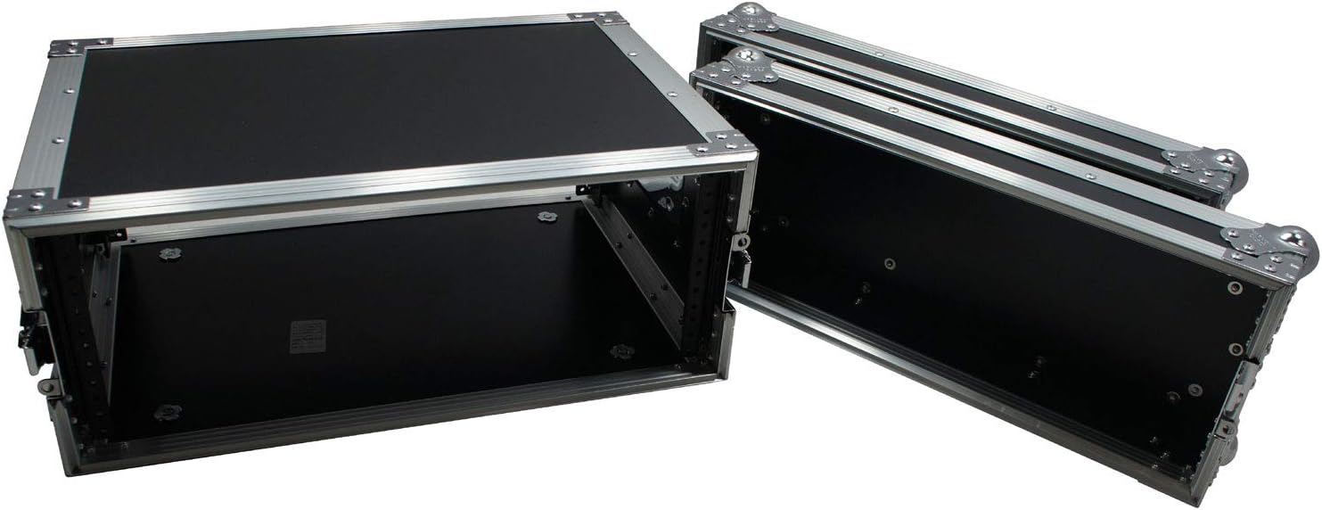 Harmony Cases HC10UEDHW DJ Flight 10U FX Effect 16" Depth Case Casters & Handle