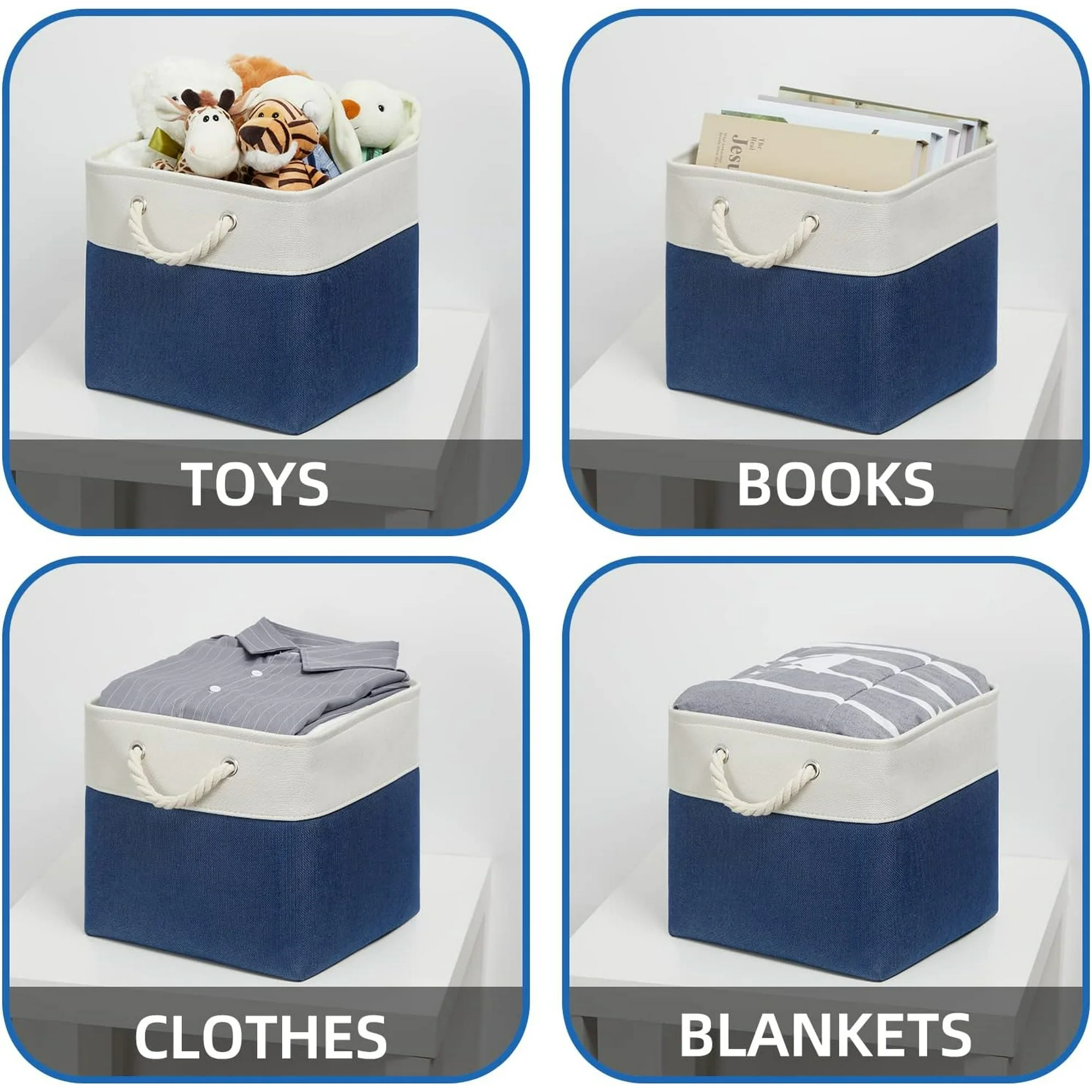 Storage Baskets for Shelves 13x13 Baskets for Gifts Empty