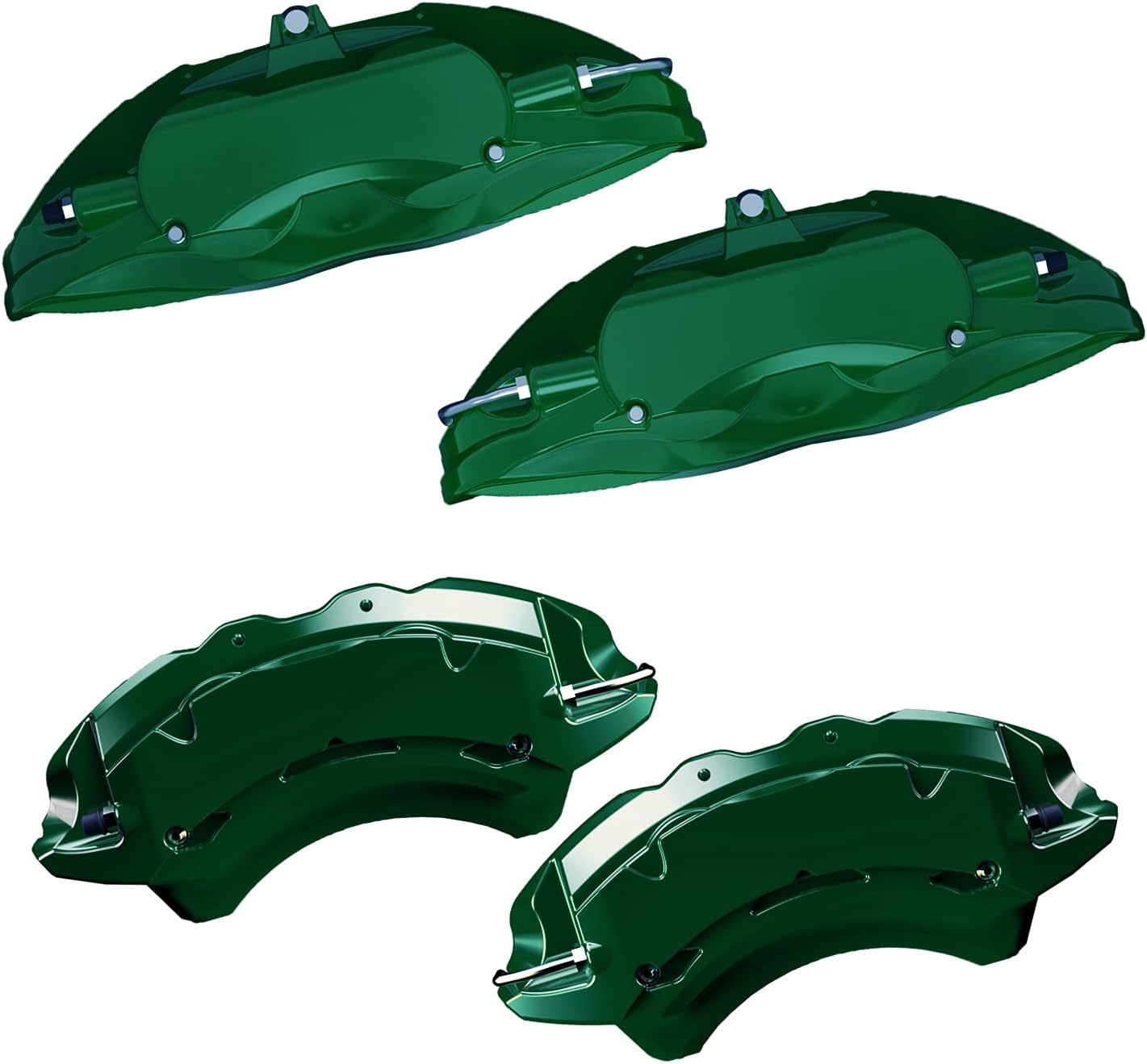 AOOA Caliper Covers Yellow Brake Covers Fits Mustang （set of 4）