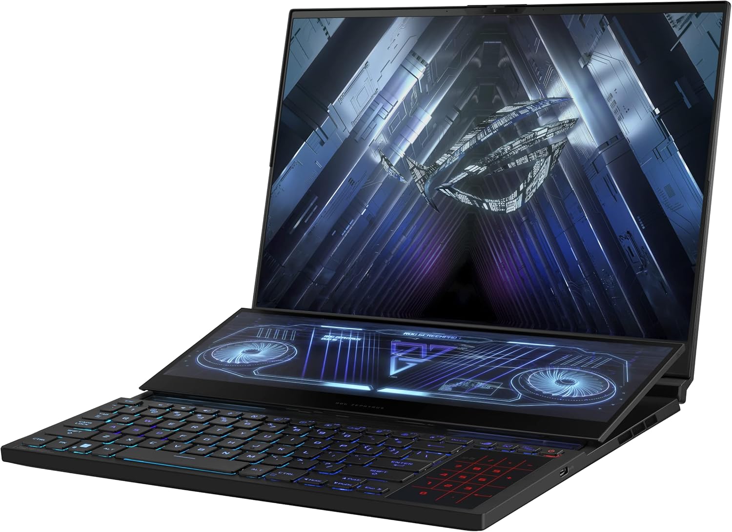 ASUS ROG Zephyrus Duo 16 (2022) Gaming Laptop, 16” 165Hz ROG Nebula HDR QHD 16:10 Display, NVIDIA GeForce RTX 3070 Ti, AMD Ryzen 9 6900HX, 32GB DDR5