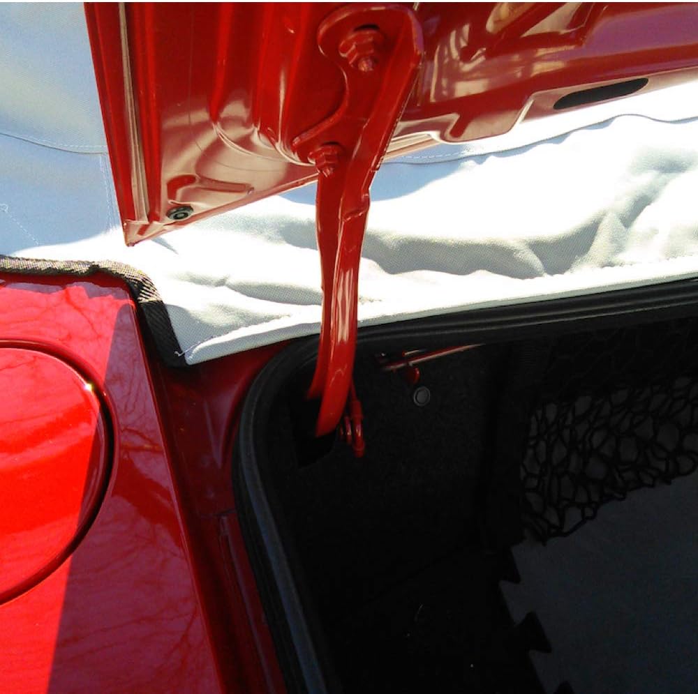North American Custom Covers Compatible Soft Top Roof Protector Half Cover for Mazda Miata MX5 Mk1 Mk2 Mk2.5 (NA and NB Models only)