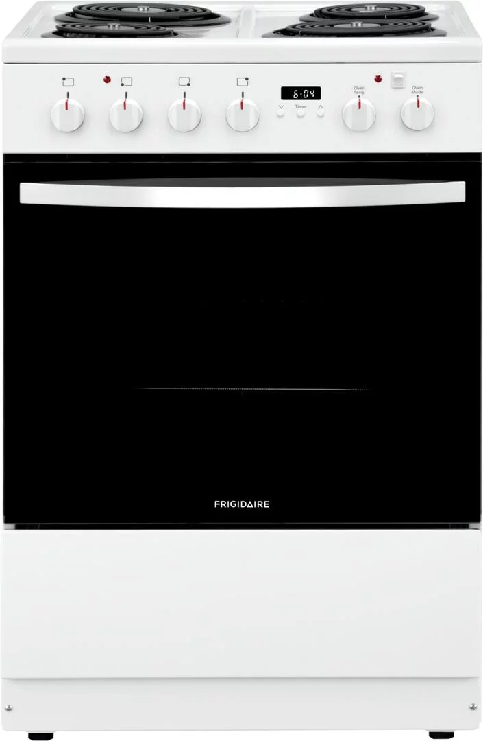 FRIGIDAIRE FFEH2422UW  24" FREESTANDING COIL ELECTRIC RANGE Stainless Steel