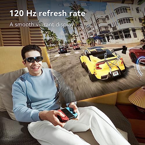 Rokid Max AR Glasses and HDMI, Augmented Reality Glasses Wearable Headsets Smart Glasses for Video Display
