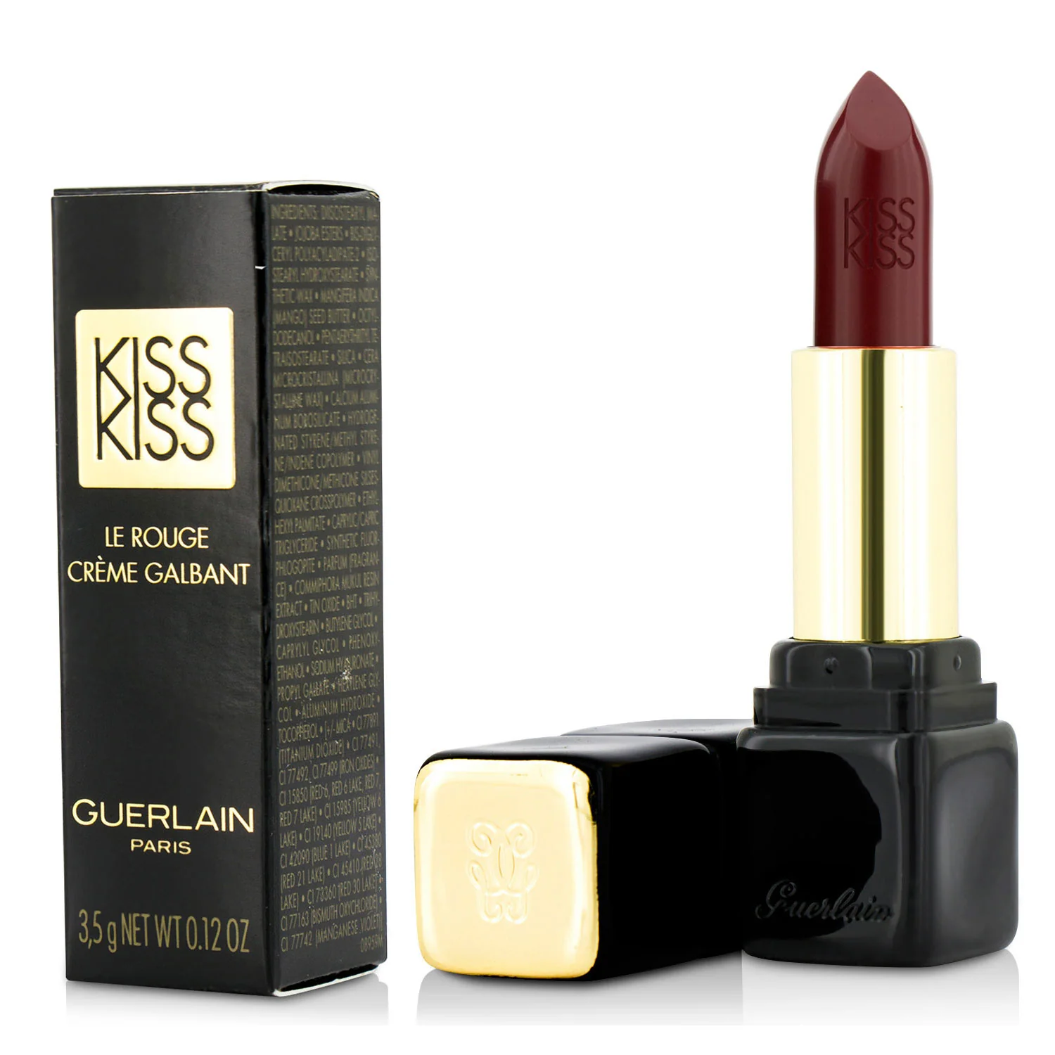Guerlain KissKiss Shaping Cream Lip Colour - # 330 Red Brick  3.5g/0.12oz