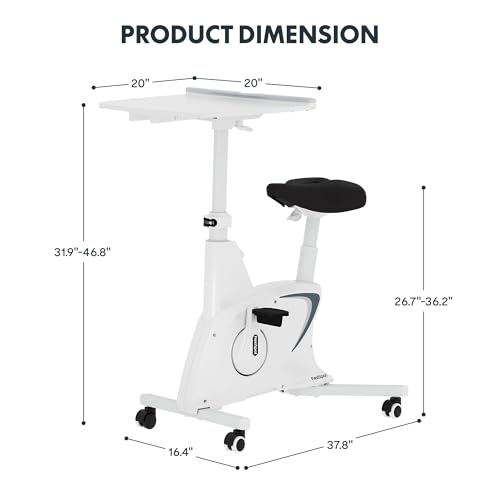 FLEXISPOT V9 3-IN-1 Exercise Bike, All-in-one Under Desk Bike