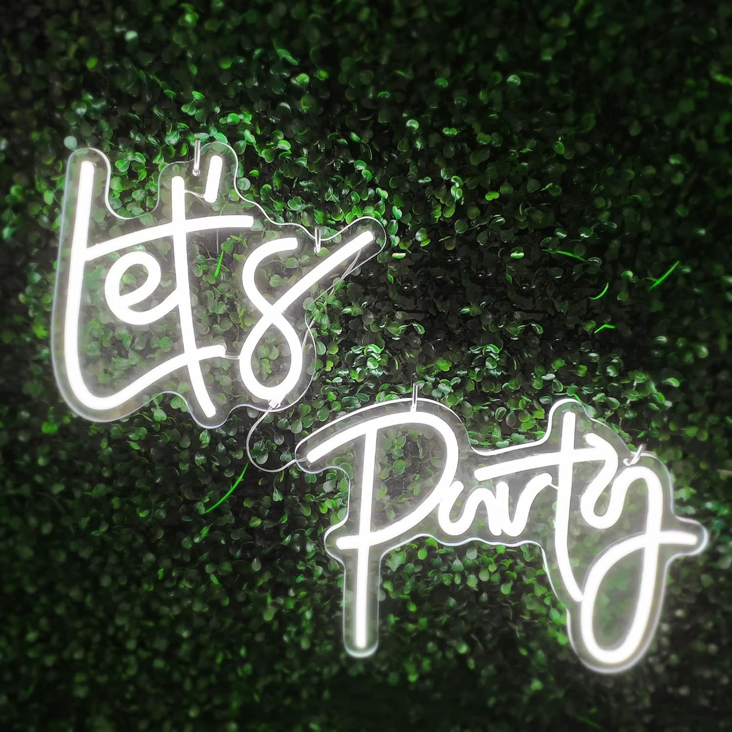 Party Party Neon Signs Bedroom Decoration Lights LED Light Bar Shape Wall-mounted Cute Shape Lights Creative Gifts Christmas Luminous Light Signs can