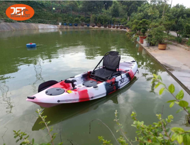 JET TOUR 9'(1) 2.78M SINGLE SIT ON TOP FISHING KAYAK WITH ALUMINIUM SEAT