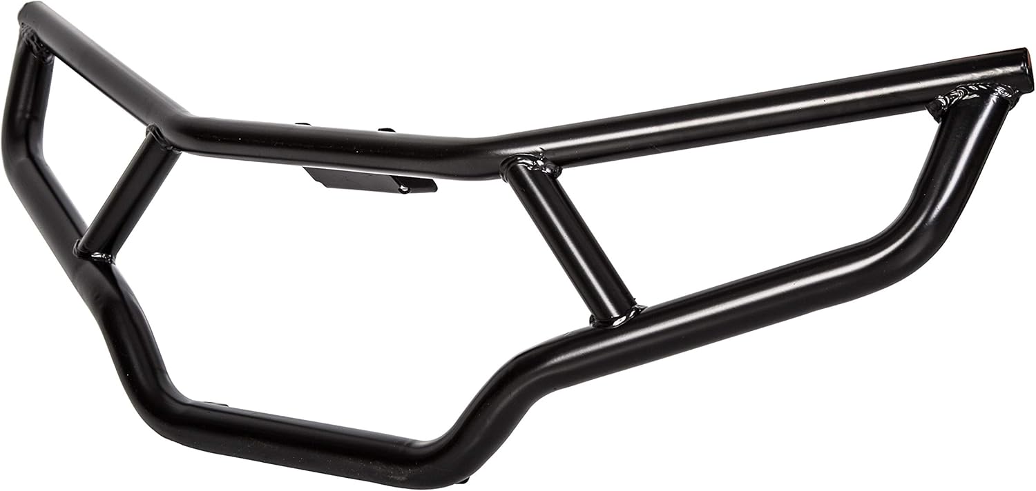 ECOTRIC Front/Rear/Front & Rear Brush Guard Bumper 2Pcs Fit for 2014-2020 Polaris Sportsman 450 570 Black Steel Bumper Protector (Front and Rear