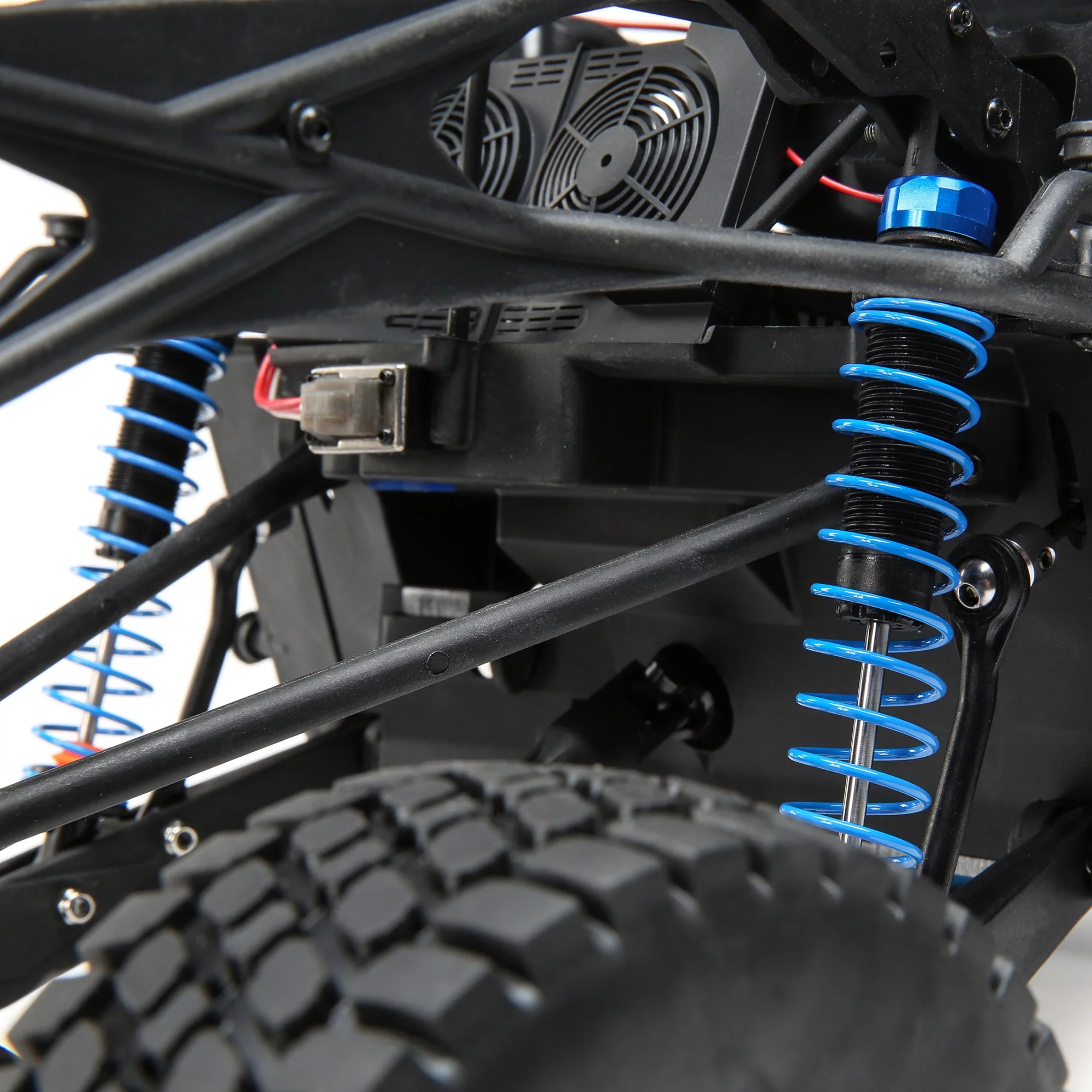 Losi RC Truck 1/10 King Shocks Ford Raptor Baja Rey 4 Wheel Drive Brushless RTR Battery and Charger Not Included with SMART LOS03020V2T1 Cars