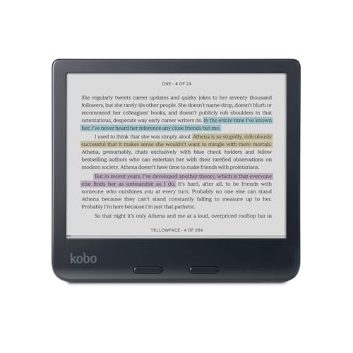 Kobo Libra Colour Black eReader with Case Bundle - Radiant Selections