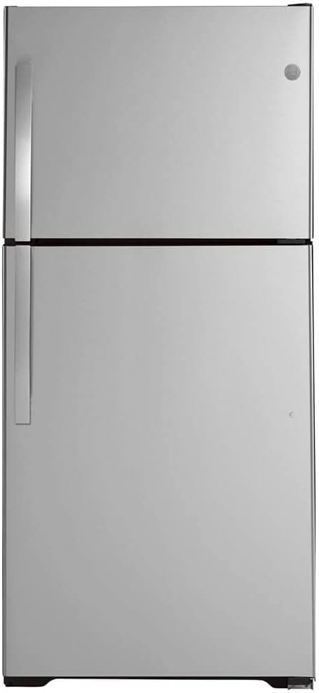 GE GTS19KYNRFS 19.2 Cu. Ft. Stainless Top-Freezer Refrigerator
