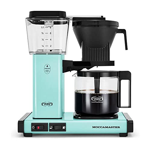 Technivorm Moccamaster 53941 KBGV Select 10-Cup Coffee Maker, Polished Silver, 40 ounce, 1.25l