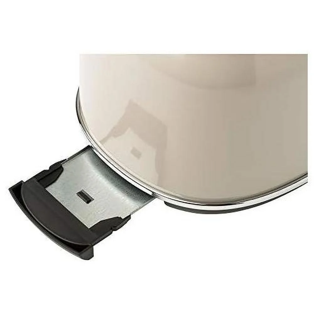 dorset wide slot stainless steel 2 slice toaster & dorset 1.7 liter stainless steel electric water kettle