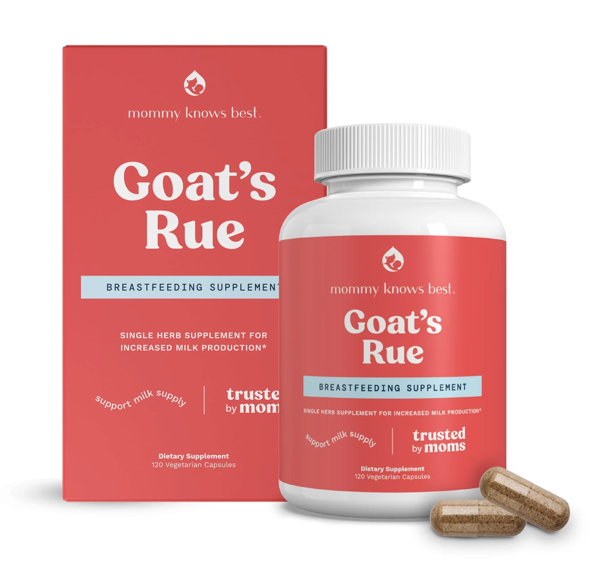 Goat's Rue Lactation Supplement For Increased Breast Milk, Lactation Supplement For Breastfeeding Mothers