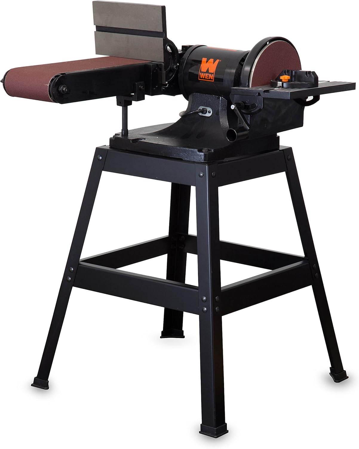 WEN 6502T 4.3-Amp 4 x 36 in. Belt and 6 in. Disc Sander with Cast Iron Base