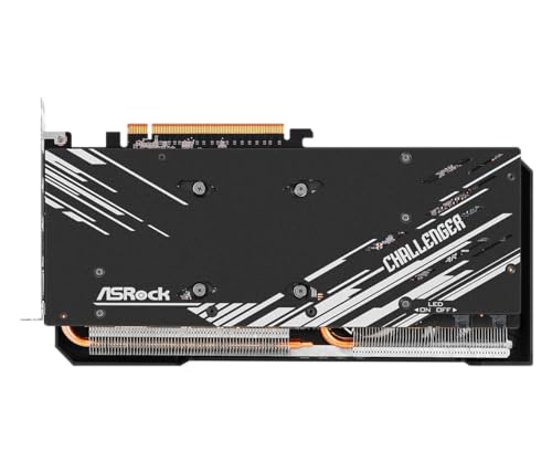 ASRock AMD Radeon RX 7700 XT Challenger 12GB GDDR6 192-bit 0dB Silent Cooling 7680 x 4320 DisplayPort HDMI LED Indicator 18Gbps Dual Fan Graphics Card