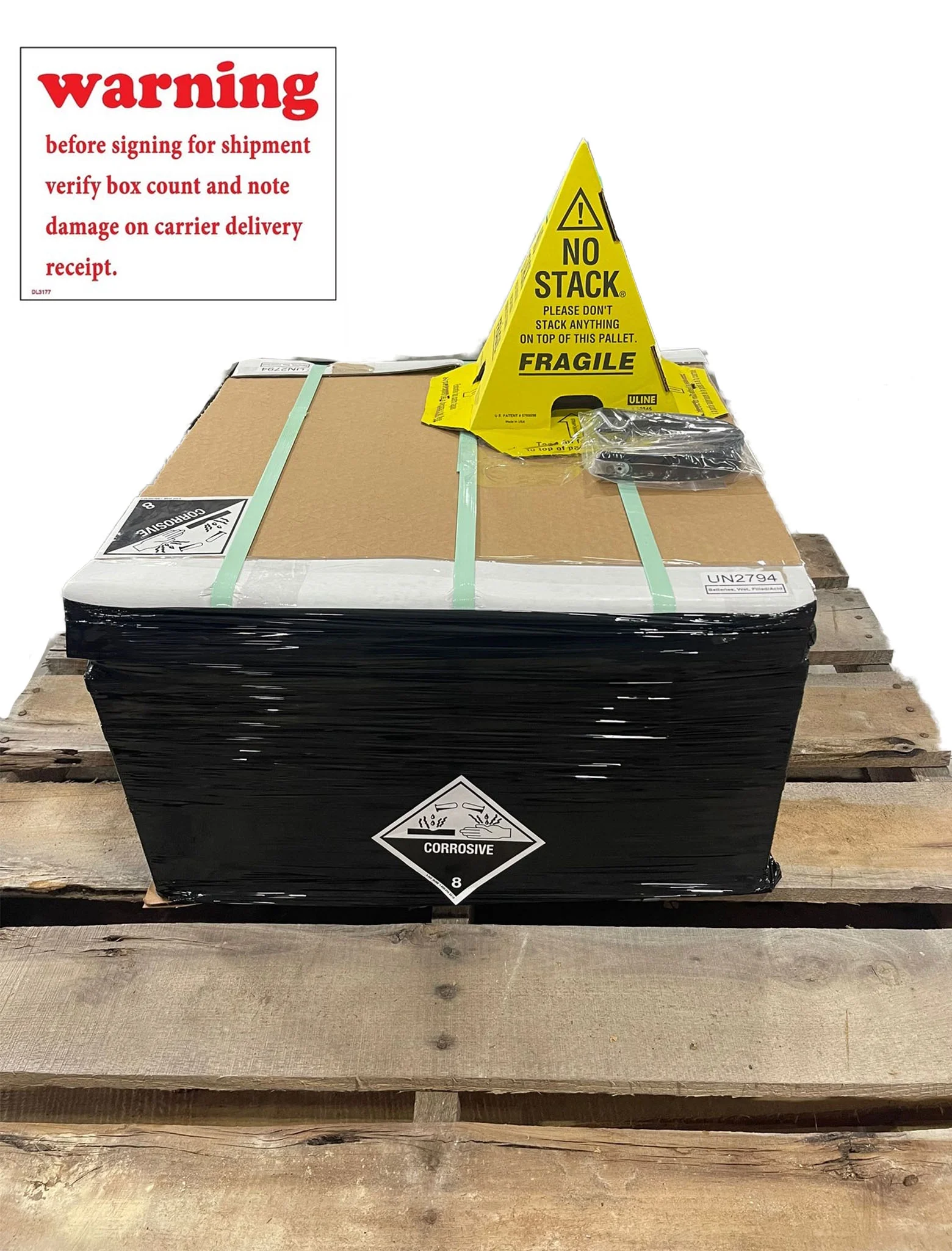 Trojan T-875 8V 170Ah Flooded Lead Acid GC2 Deep Cycle Battery x6
