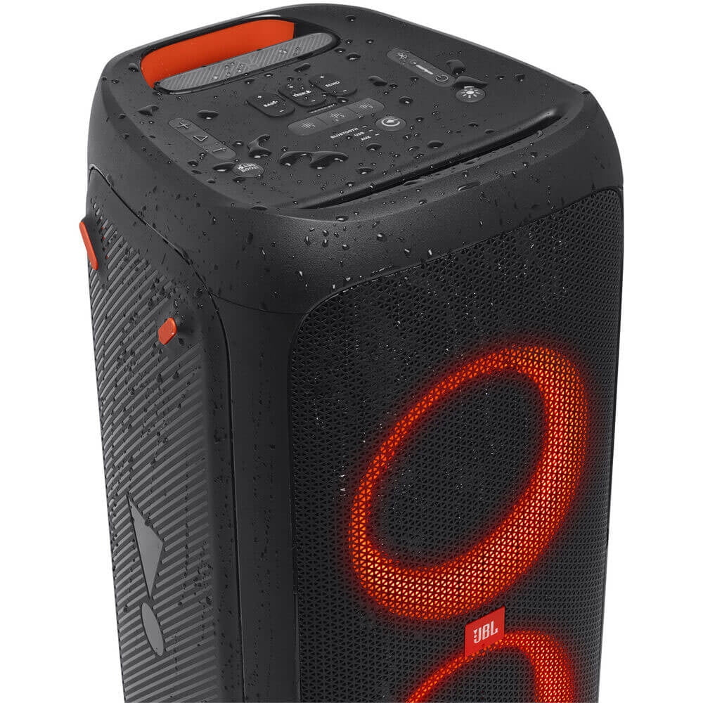 JBL Partybox 310 Portable Bluetooth Speaker with LED Lighting, Black - Radiant Selections
