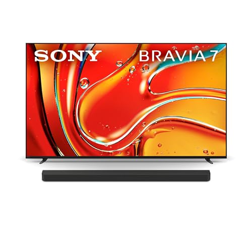 Sony 75 Inch Mini LED QLED 4K Ultra HD TV BRAVIA 7 Smart Google TV with Dolby Vision HDR and Exclusive Features for PlayStation®5 (K-75XR70)