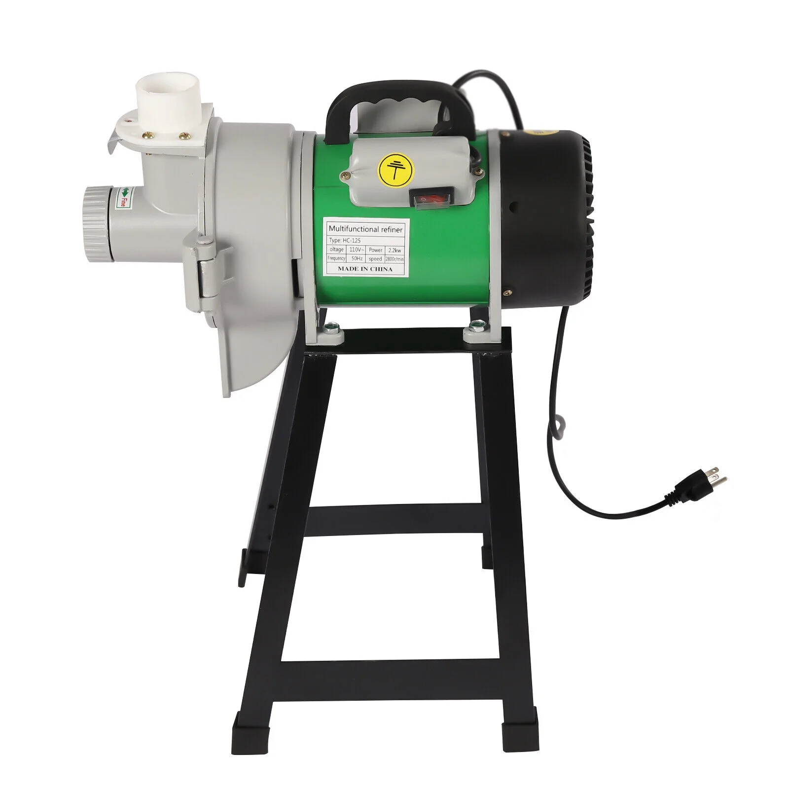Electric Feed Mill Wet Cereals Grinder Feed Pellet Maker For Rice Grain Coffee Green