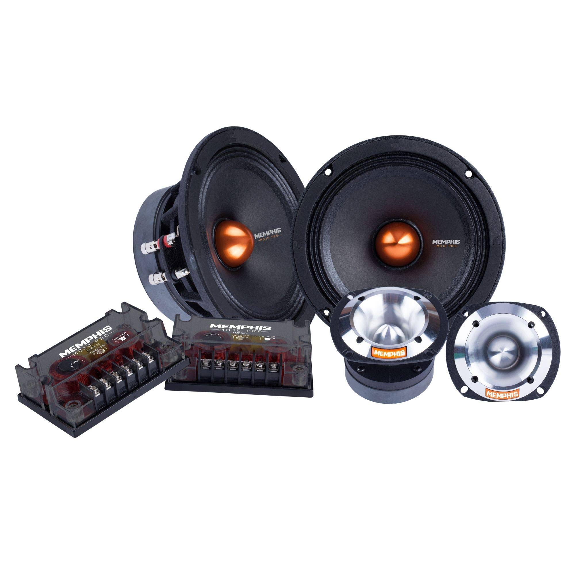 Memphis Car Audio MOJO Pro MJP62C 2-way Car Speakers - Pair