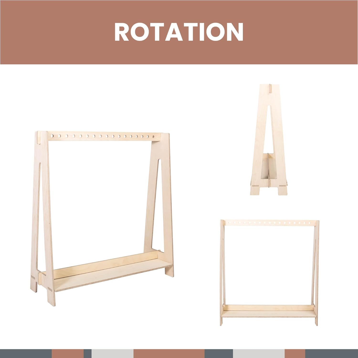 Clothing rack, Montessori children wardrobe, Shop display rack, Montessori clothing rack, Montessori furniture, Dress up station