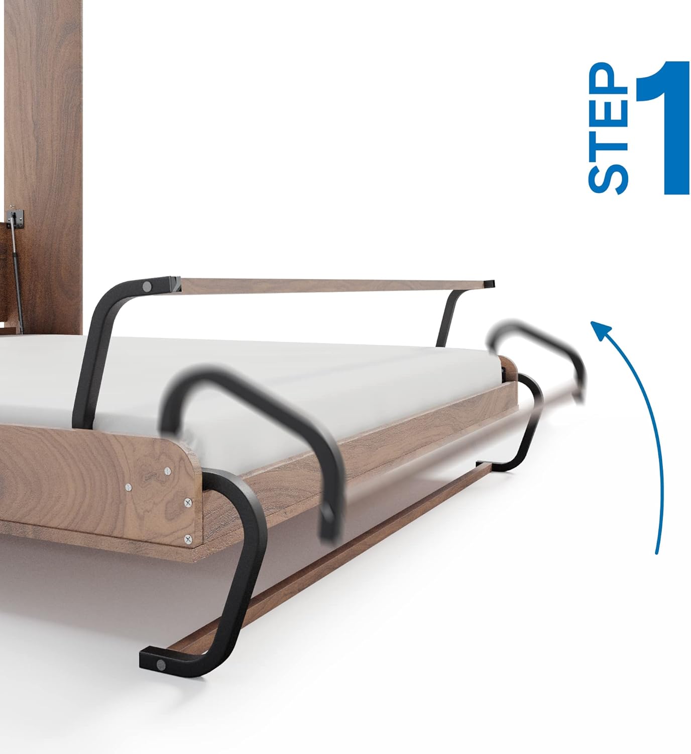 Murphy Bed Queen Size, Hardware Kit Cabinet Wall Bed Folding Bed