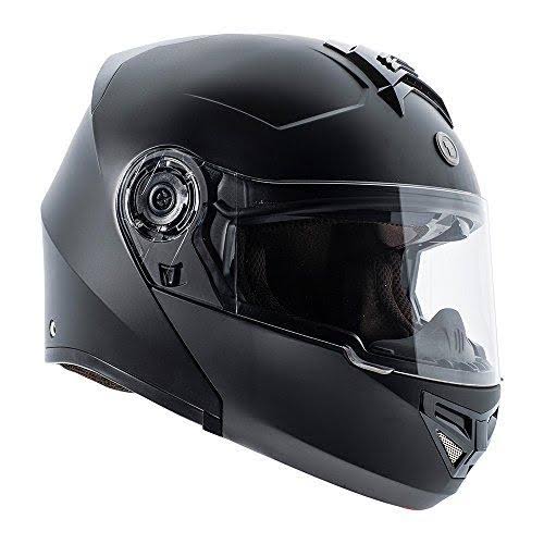 Torc T27B1 FWT RS T27B Full Face Modular Helmet with Blinc Bluetooth (Rebel Star, Small)