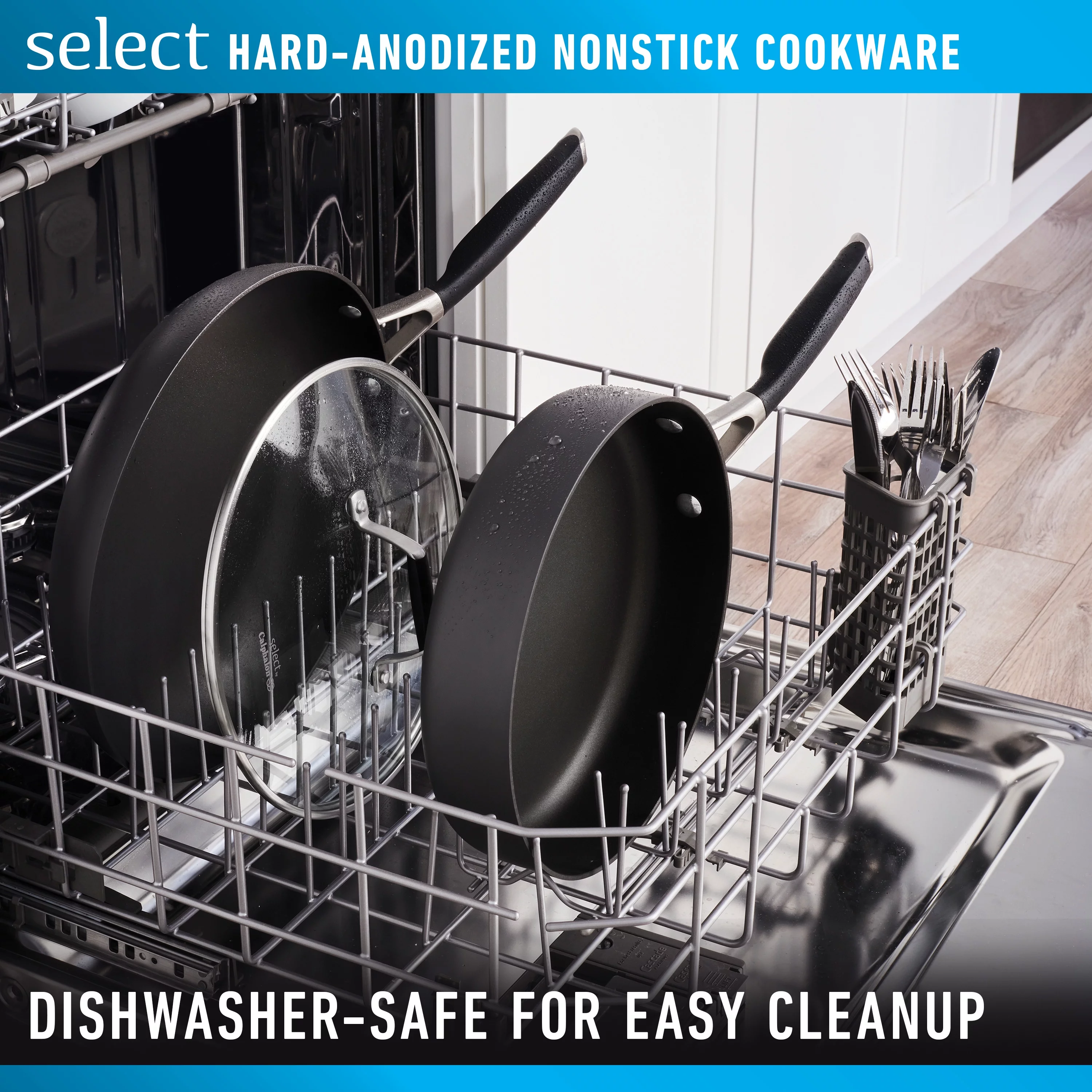 Select by Calphalon AquaShield Nonstick Cookware, 10-Piece Set